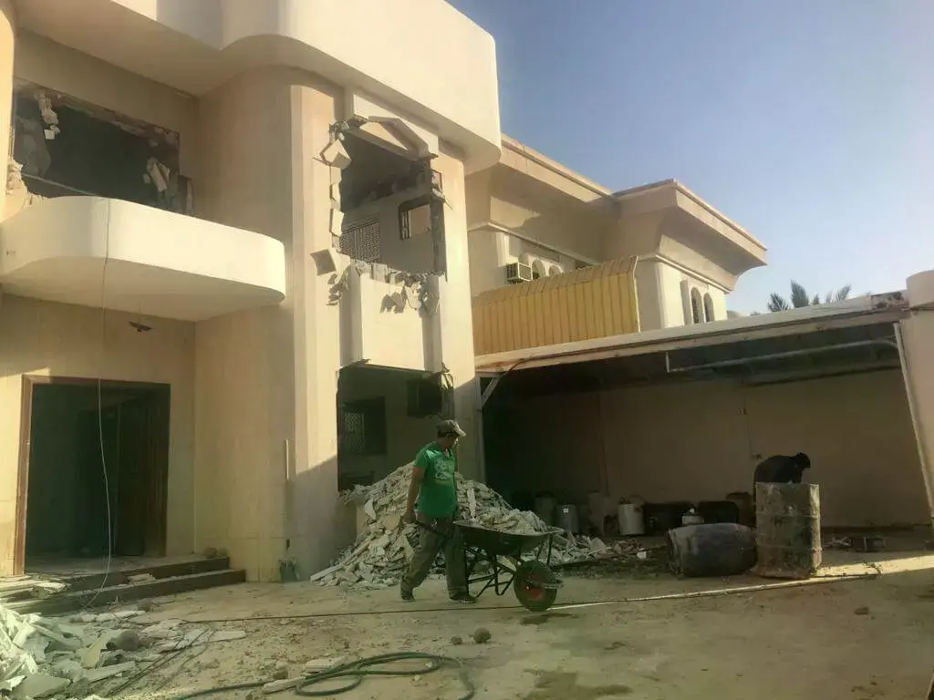 تكسير الفلل وترميمها | ضمان الجودة والأمان | خدمة 24 ساعة 34 ترميم منازل جدة - شركة المعمار