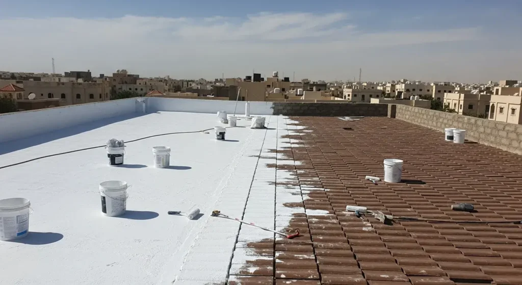 كشف تسربات الاسطح في جده