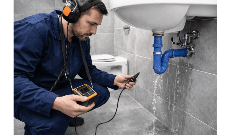 كشف تسربات الأسطح بدون تكسير بجدة