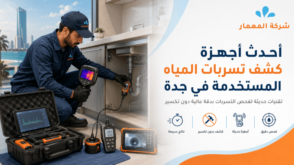 كشف تسربات المياه بدقة عالية: علامات التسرب + خطوات فحص سريعة قبل التكسير 1 كشف تسربات المياه بدقة عالية: علامات التسرب + خطوات فحص سريعة قبل التكسير