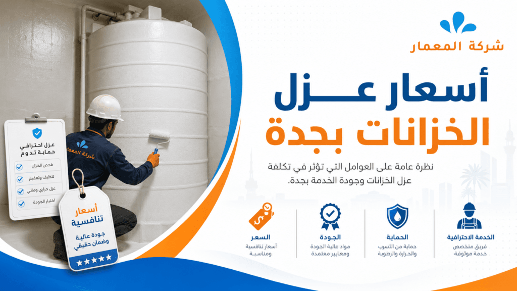 أسعار عزل الخزانات بجدة أسعار عزل الخزانات بجدة