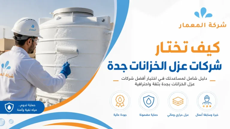 شركات عزل الخزانات جده