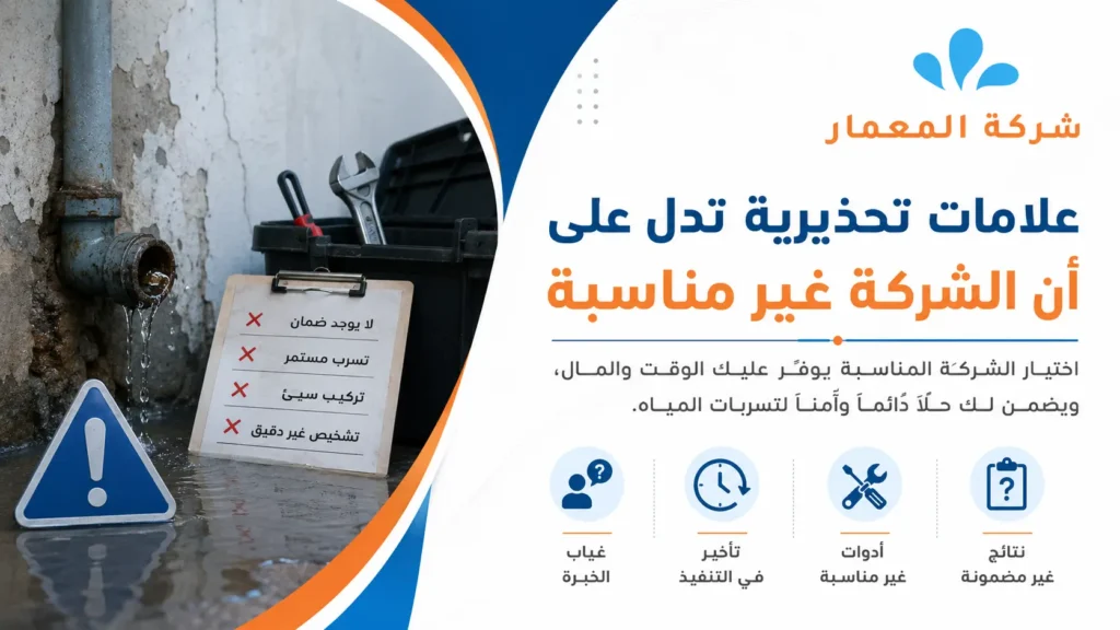 علامات تحذيرية تدل على أن الشركة غير مناسبة