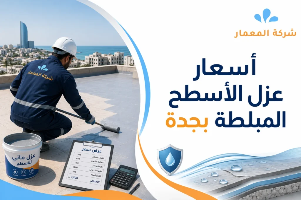 أسعار عزل الأسطح المبلطة بجدة أسعار عزل الأسطح المبلطة بجدة