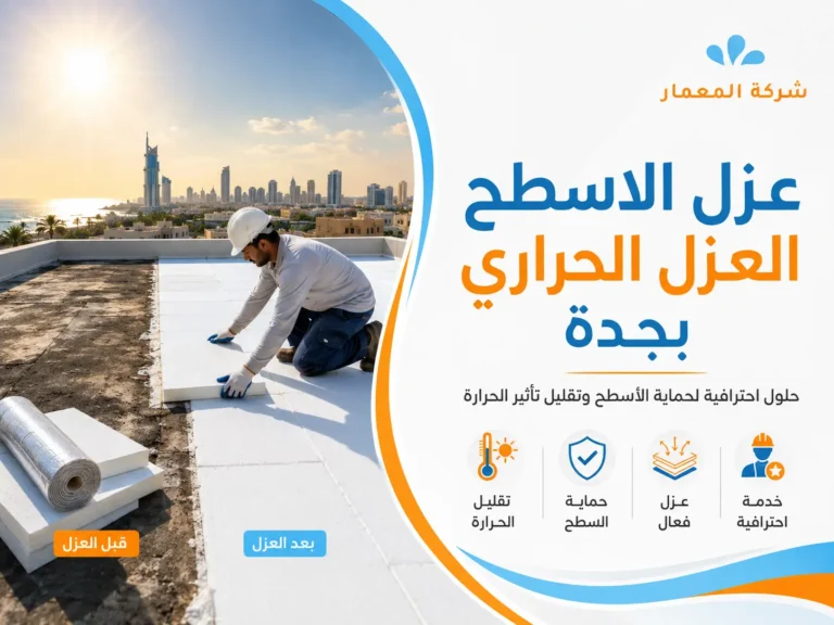 عزل الاسطح العزل الحراري بجدة