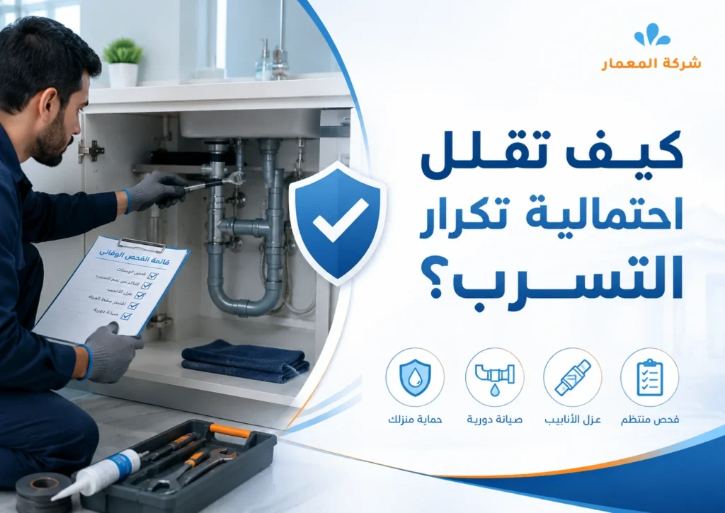 كيف تقلل احتمالية تكرار التسرب؟