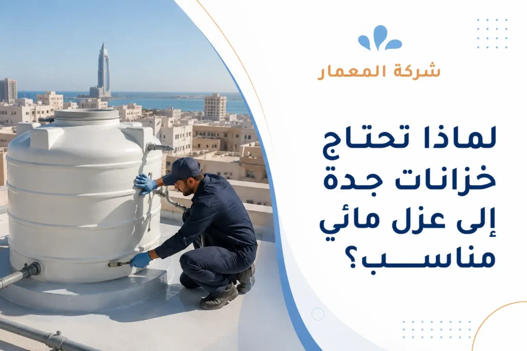 لماذا تحتاج خزانات جدة إلى عزل مائي مناسب؟